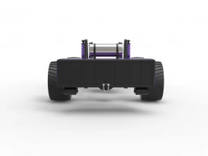 Pulling truck chassis 3D Model