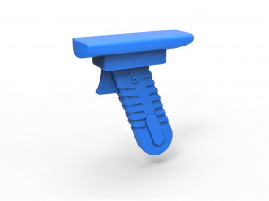 Handle for cosplay blaster pistol Modelo de impresión 3D