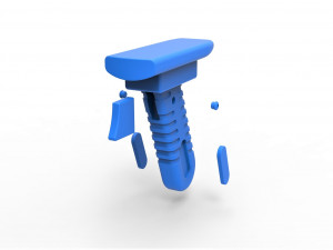 Handle for cosplay blaster pistol Modelo de impresión 3D