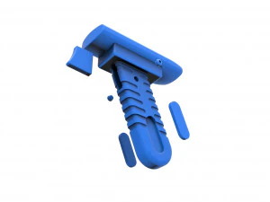 Handle for cosplay blaster pistol 3D Print Model