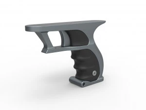 Griff f&uuml;r Cosplay-Blasterpistole 2 3D Druckmodell