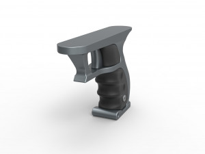 Handle for cosplay blaster pistol 2 3D 프린트 모델