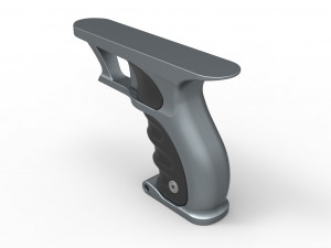 Handle for cosplay blaster pistol 2 3D 프린트 모델