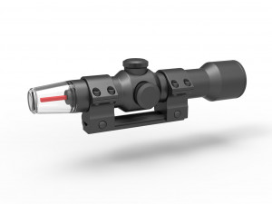 Scope for cosplay blaster 3D Print Model