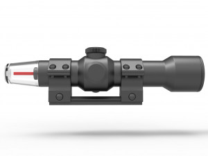 Scope for cosplay blaster 3D Print Model