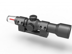 Scope for cosplay blaster 3D Print Model