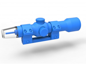 Scope for cosplay blaster 3D Print Model