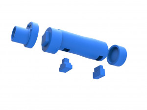 Scope for cosplay blaster 2 3D प्रिंट मॉडल