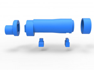 Scope for cosplay blaster 2 3D प्रिंट मॉडल