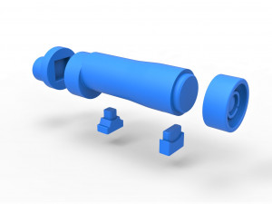 Scope for cosplay blaster 2 3D प्रिंट मॉडल