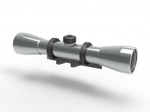 Scope for cosplay blaster 3 Modelo de impresión 3D