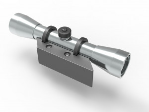 Scope for cosplay blaster 3 3D Print Model