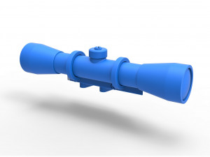 Scope for cosplay blaster 3 3D Print Model