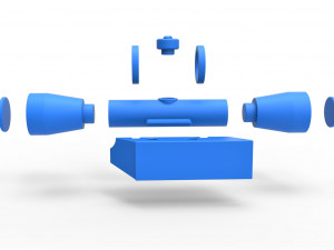 Scope for cosplay blaster 3 3D Print Model