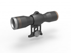 Scope for cosplay blaster 4 Model do druku 3D