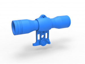Scope for cosplay blaster 4 3D प्रिंट मॉडल