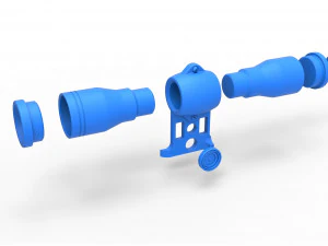 Scope for cosplay blaster 4 3D Print Model