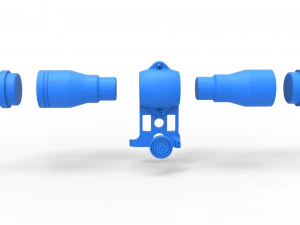 Scope for cosplay blaster 4 3D Print Model
