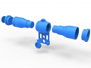 Scope for cosplay blaster 4 3D Print Model