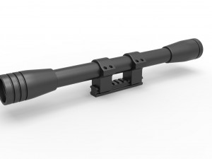 Scope for cosplay blaster 5 3D Print Model