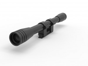 Scope for cosplay blaster 5 Modelo de impresión 3D