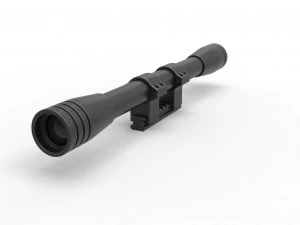 Scope for cosplay blaster 5 3D Print Model