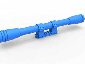 Scope for cosplay blaster 5 Modelo de impresión 3D