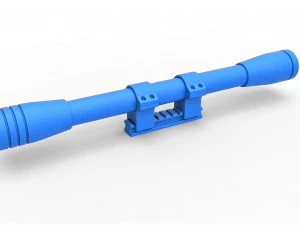 Scope for cosplay blaster 5 3D Print Model