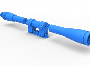 Scope for cosplay blaster 5 Modelo de impresión 3D