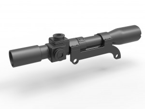 Scope for cosplay blaster 6 3D Print Model