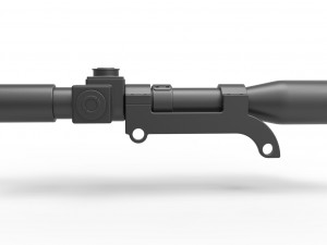 Scope for cosplay blaster 6 3D Druckmodell
