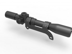 Scope for cosplay blaster 6 3D Druckmodell