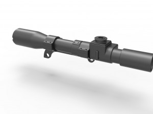 Scope for cosplay blaster 6 3D Druckmodell