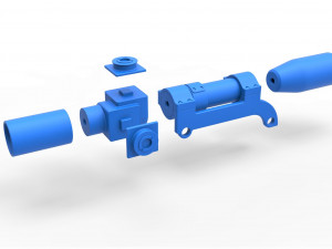 Scope for cosplay blaster 6 3D Druckmodell