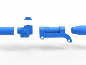 Scope for cosplay blaster 6 3D Druckmodell