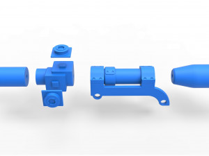 Scope for cosplay blaster 6 3D Druckmodell