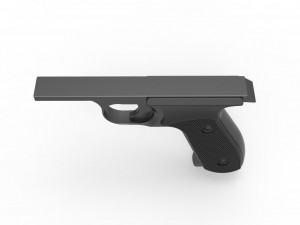 Handle for cosplay blaster pistol 3 3D-printmodel