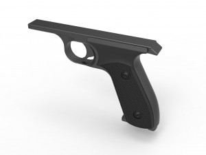 Handle for cosplay blaster pistol 3 3D-printmodel