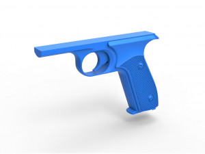 Handle for cosplay blaster pistol 3 3D-printmodel