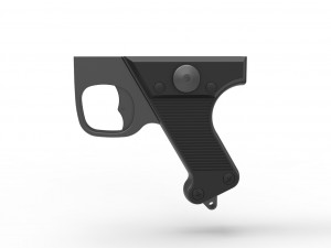 Handle for cosplay blaster pistol 6 3D प्रिंट मॉडल