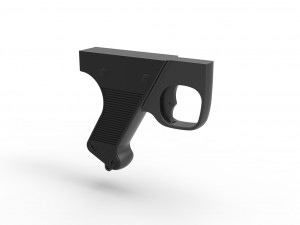 Handle for cosplay blaster pistol 6 3D प्रिंट मॉडल