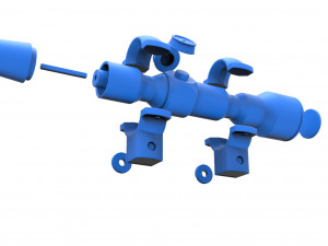 Scope for cosplay blaster 7 3D प्रिंट मॉडल