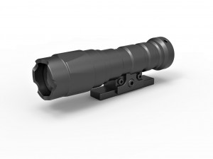 Flashlight for cosplay blaster 3D 프린트 모델