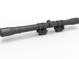 Scope for cosplay blaster 8 3D Print Model
