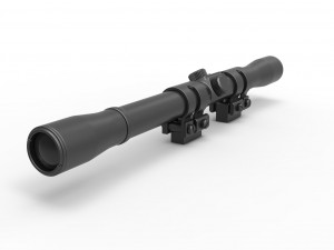 Scope for cosplay blaster 8 3D Print Model