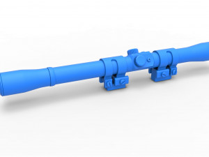 Scope for cosplay blaster 8 3D Print Model