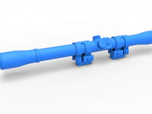 Scope for cosplay blaster 8 3D Print Model