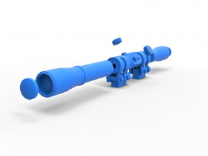 Scope for cosplay blaster 8 3D Print Model