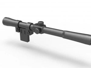 코스프레 블래스터 9의 범위 3D 프린트 모델