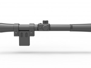 Scope for cosplay blaster 9 Model do druku 3D